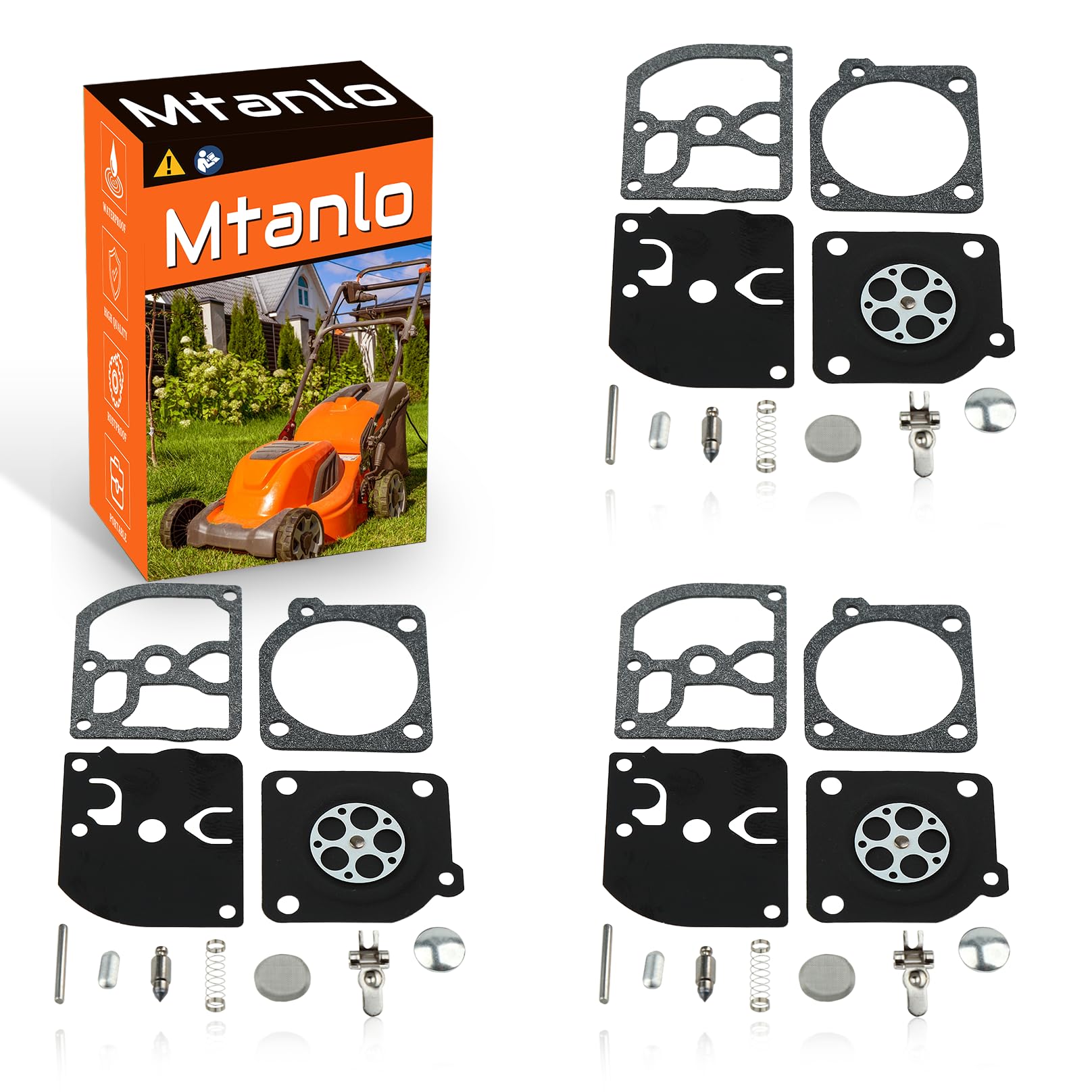Amazon.com: Mtanlo Carburetor Repair Kit, Fit For Zama C1Q-S75